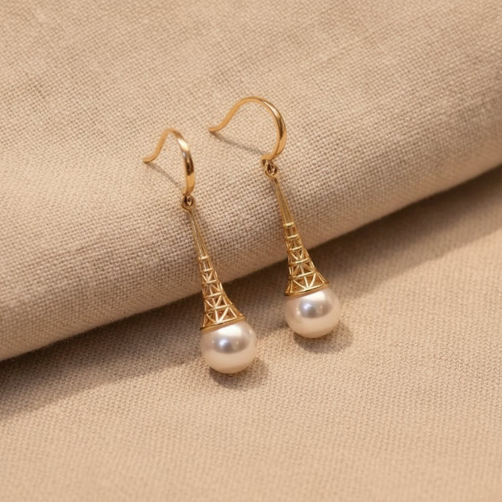Ambre Pearl Earrings