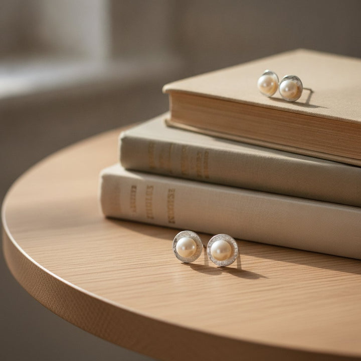 Ambre Pearl Earrings