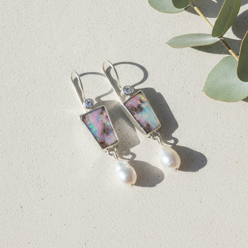 Ambre Pearl Earrings