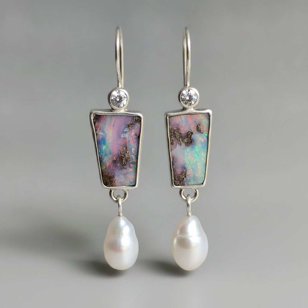 Ambre Pearl Earrings