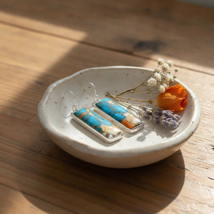 Ambre Vintage Earrings