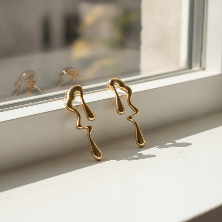 Lucienne Gold Earrings