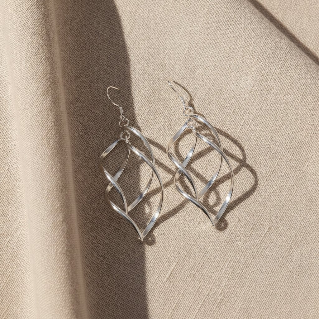 Albane Silver Earrings