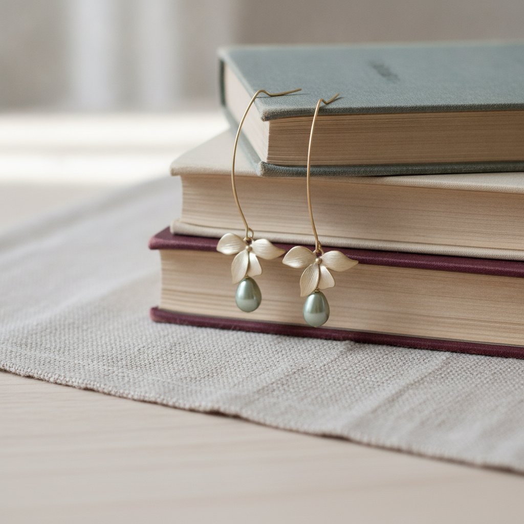 Albane Pearl Earrings