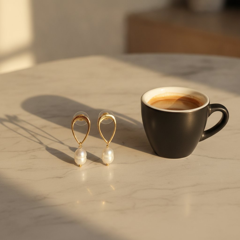 Albane Pearl Earrings