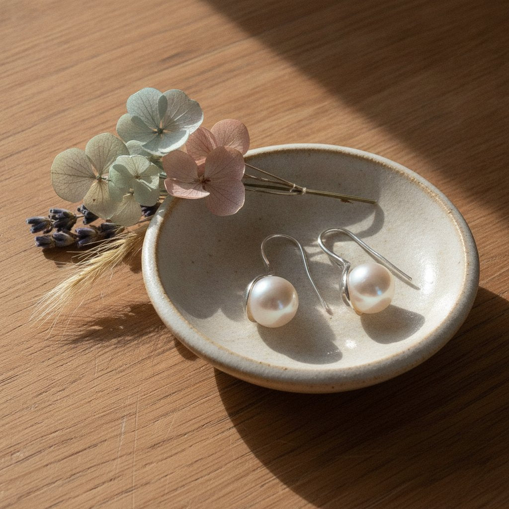 Albane Pearl Earrings