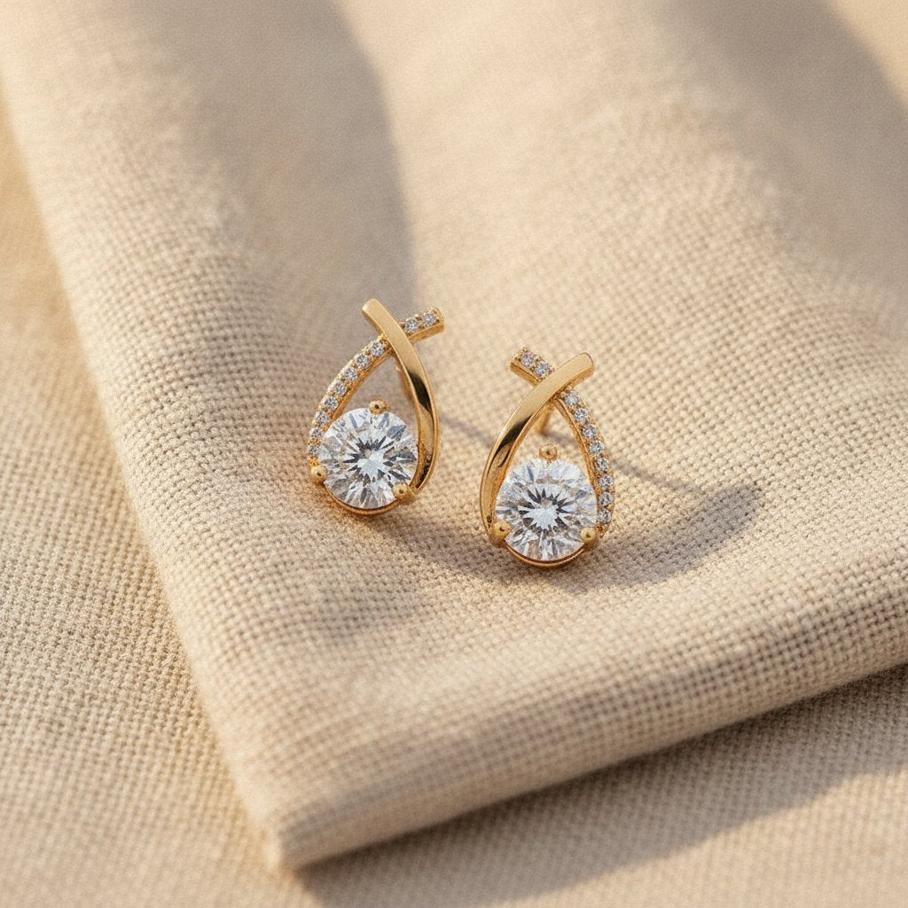 Capucine Zirconia Earrings