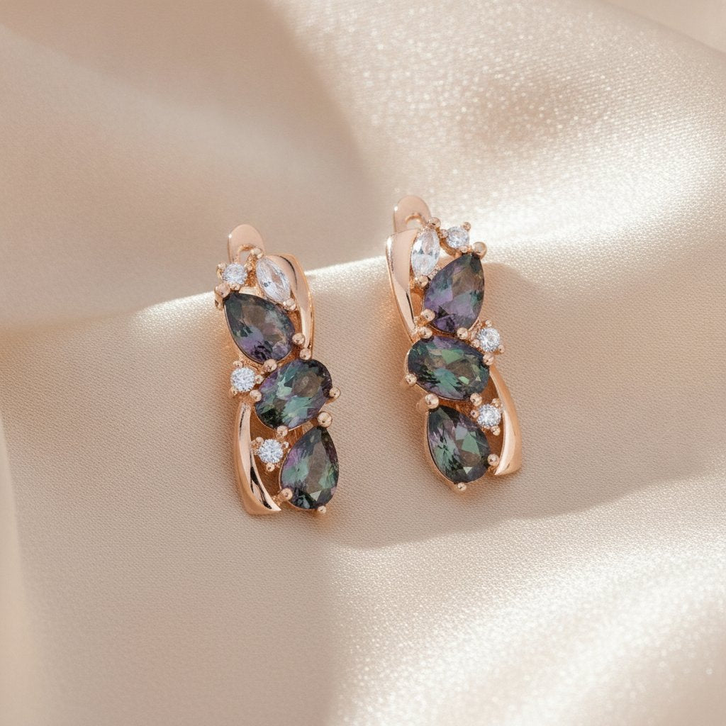 Capucine Zirconia Earrings