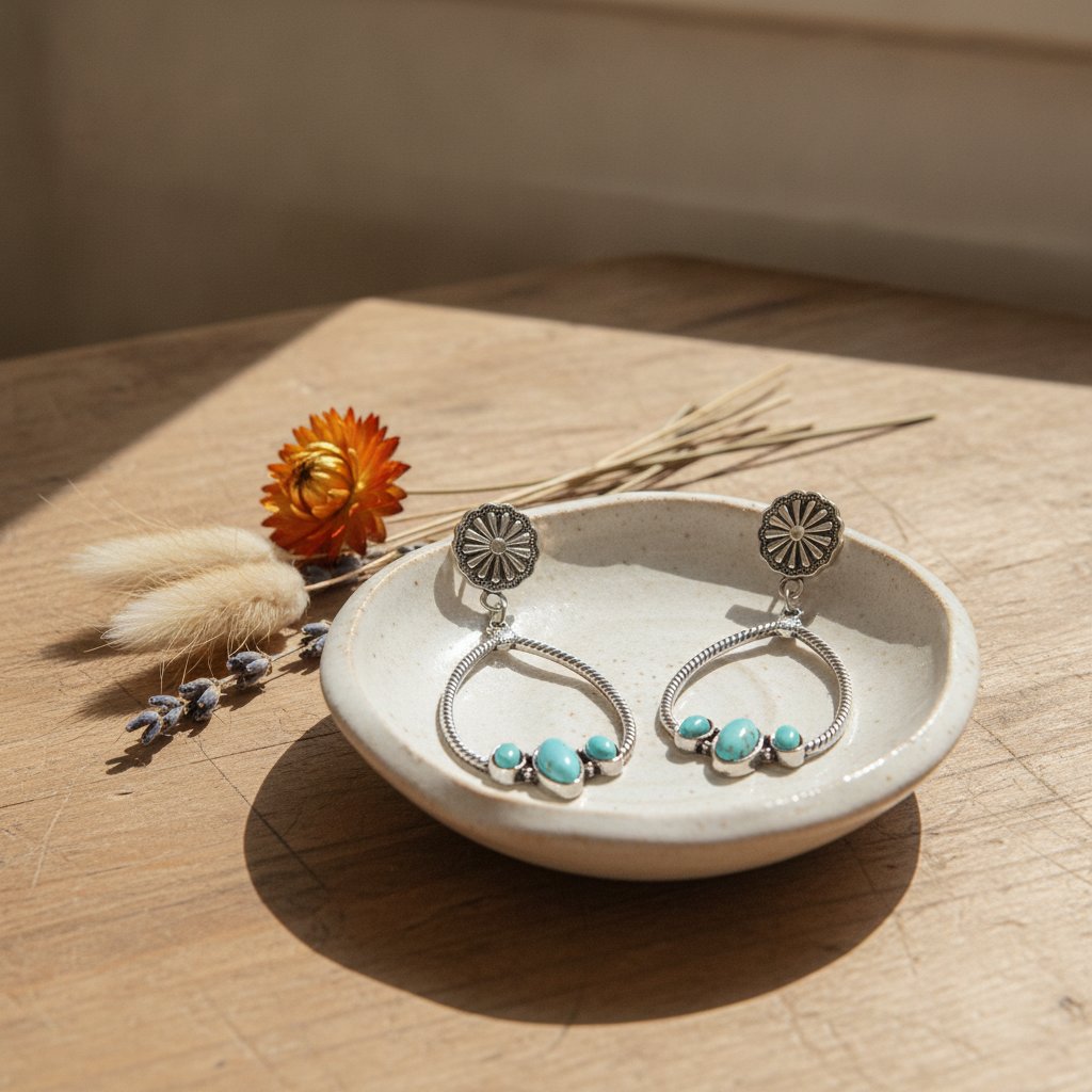 Capucine Turquoise Earrings