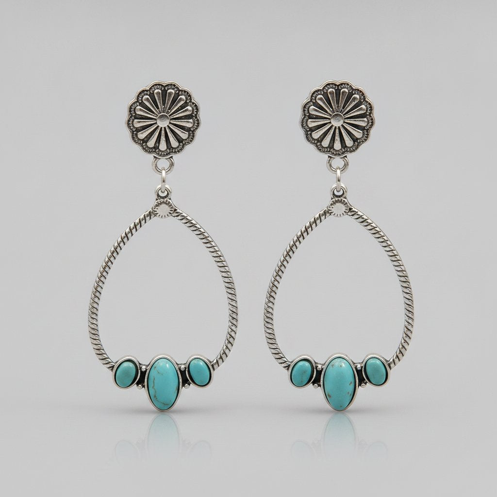 Capucine Turquoise Earrings