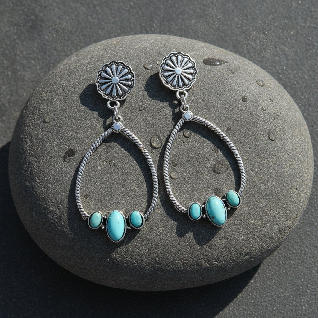 Capucine Turquoise Earrings