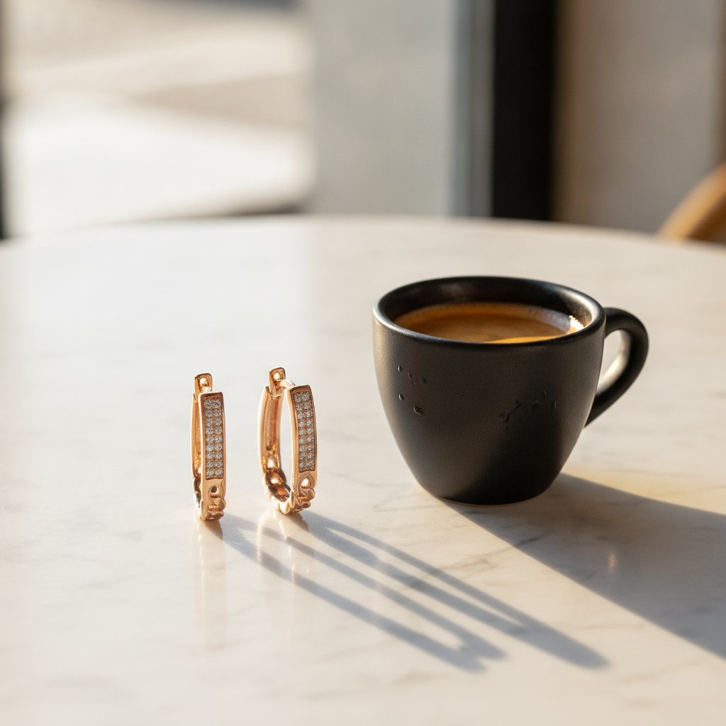 Capucine Zirconia Earrings