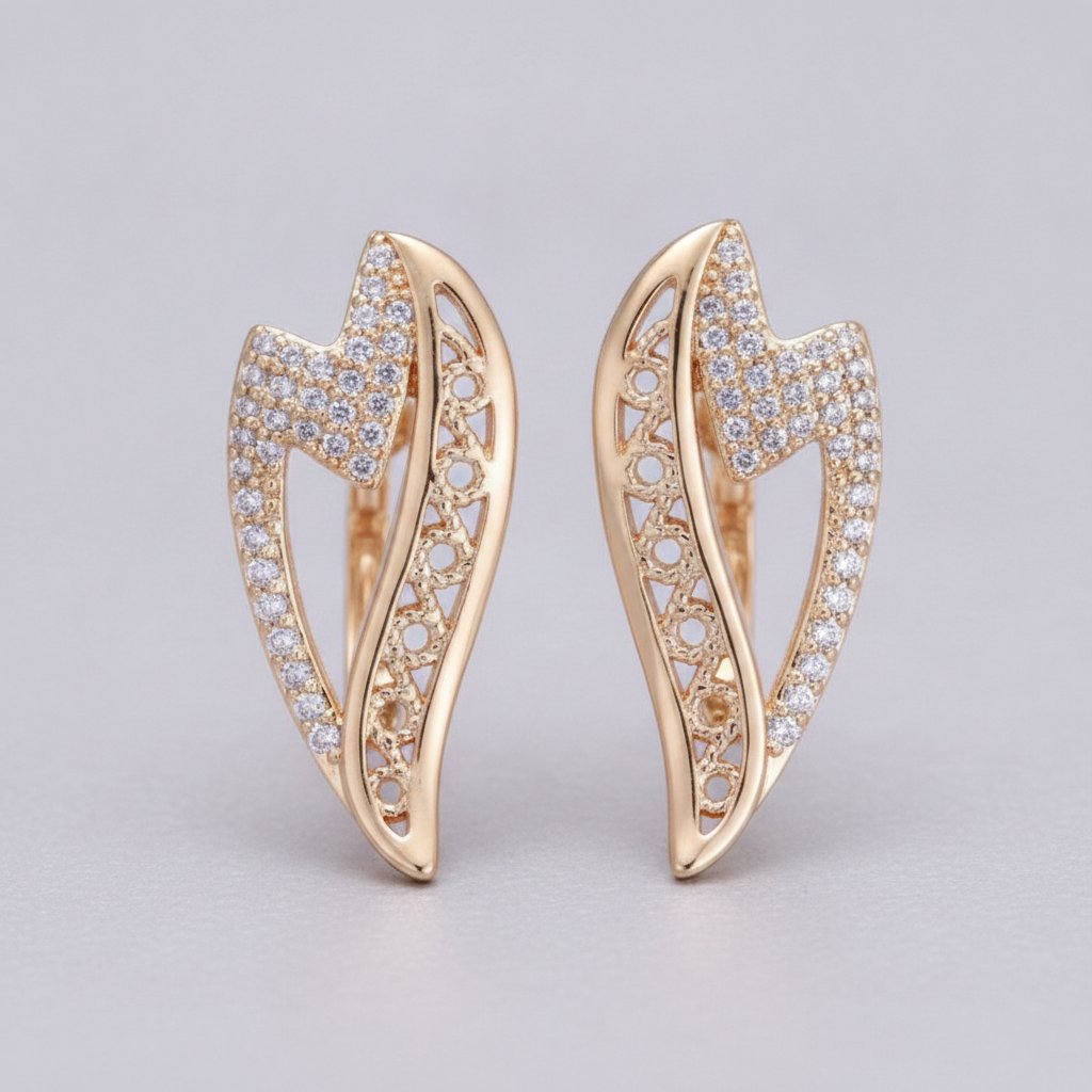 Capucine Zirconia Earrings