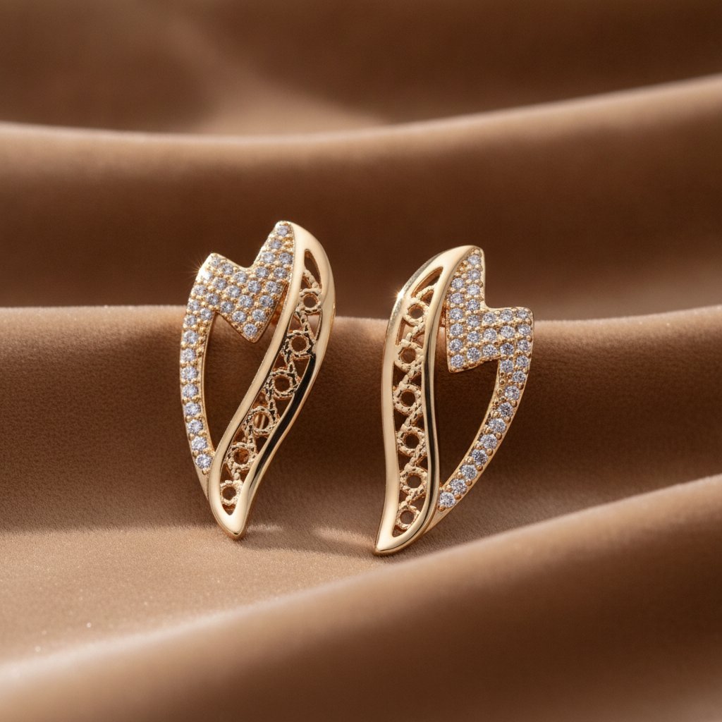 Capucine Zirconia Earrings