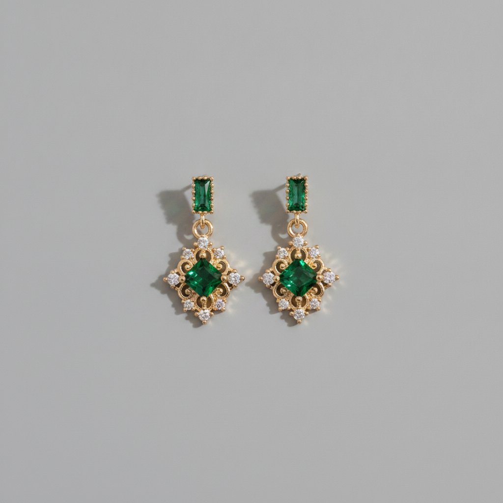 Capucine Zirconia Earrings