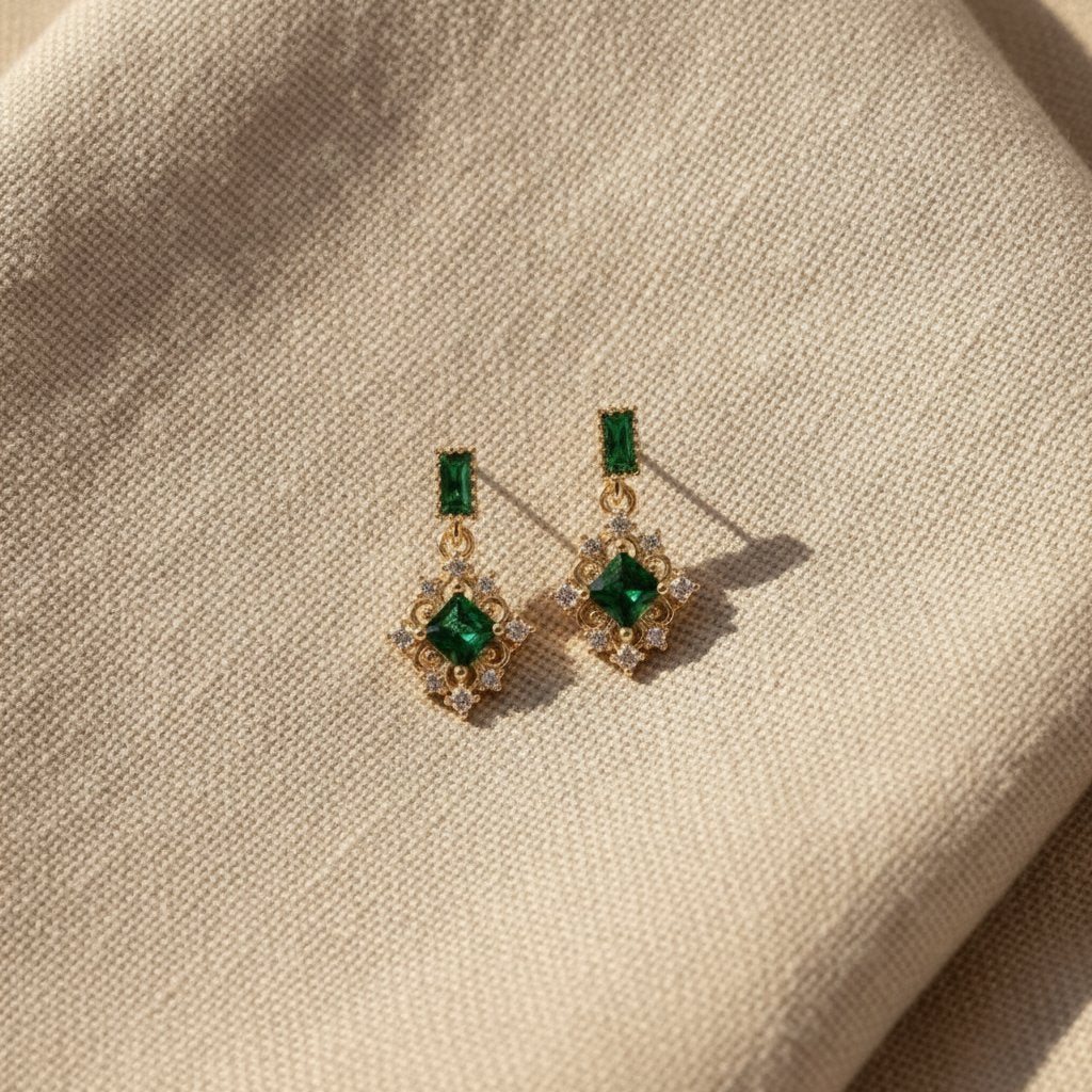 Capucine Zirconia Earrings