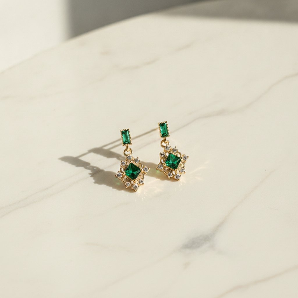 Capucine Zirconia Earrings