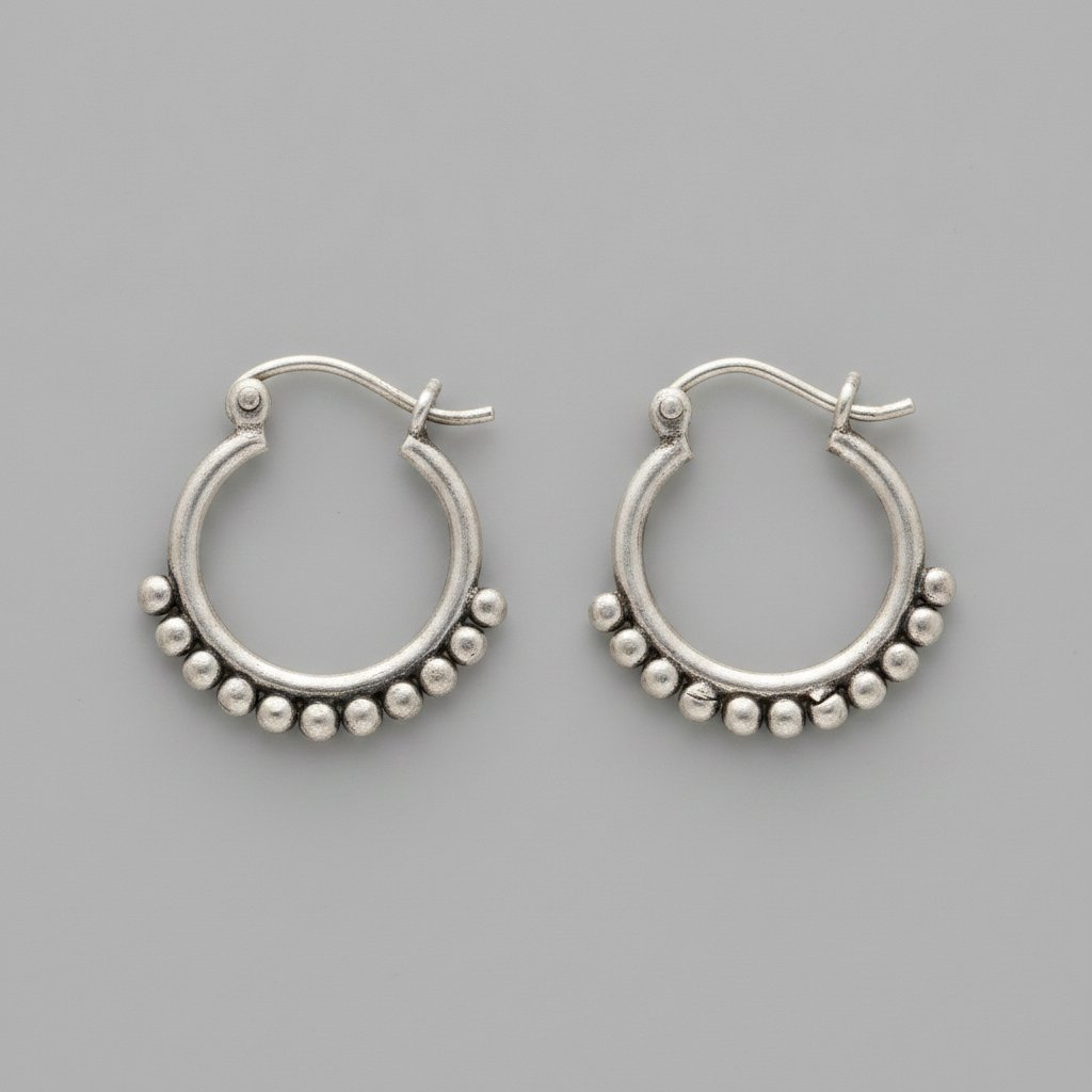 Celestine Silver Earrings
