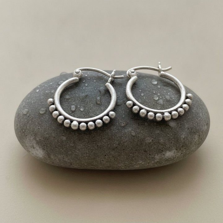 Celestine Silver Earrings