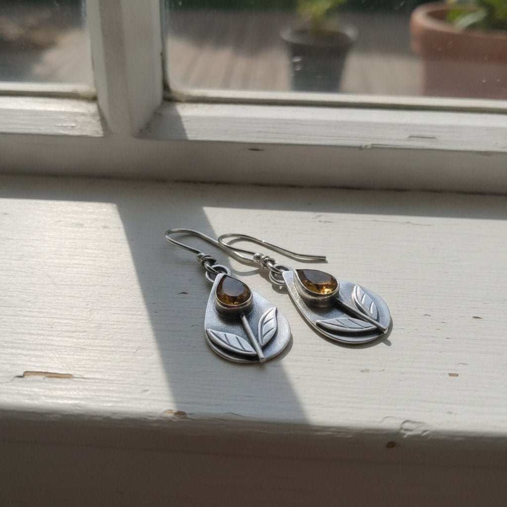 Celestine Crystal Earrings