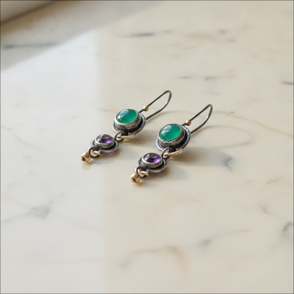 Celestine Crystal Earrings
