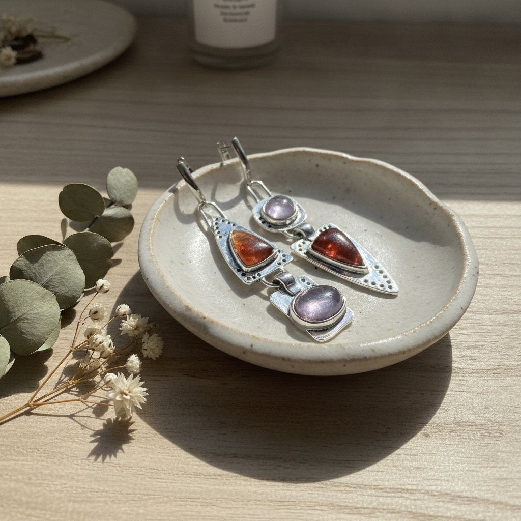 Celestine Crystal Earrings