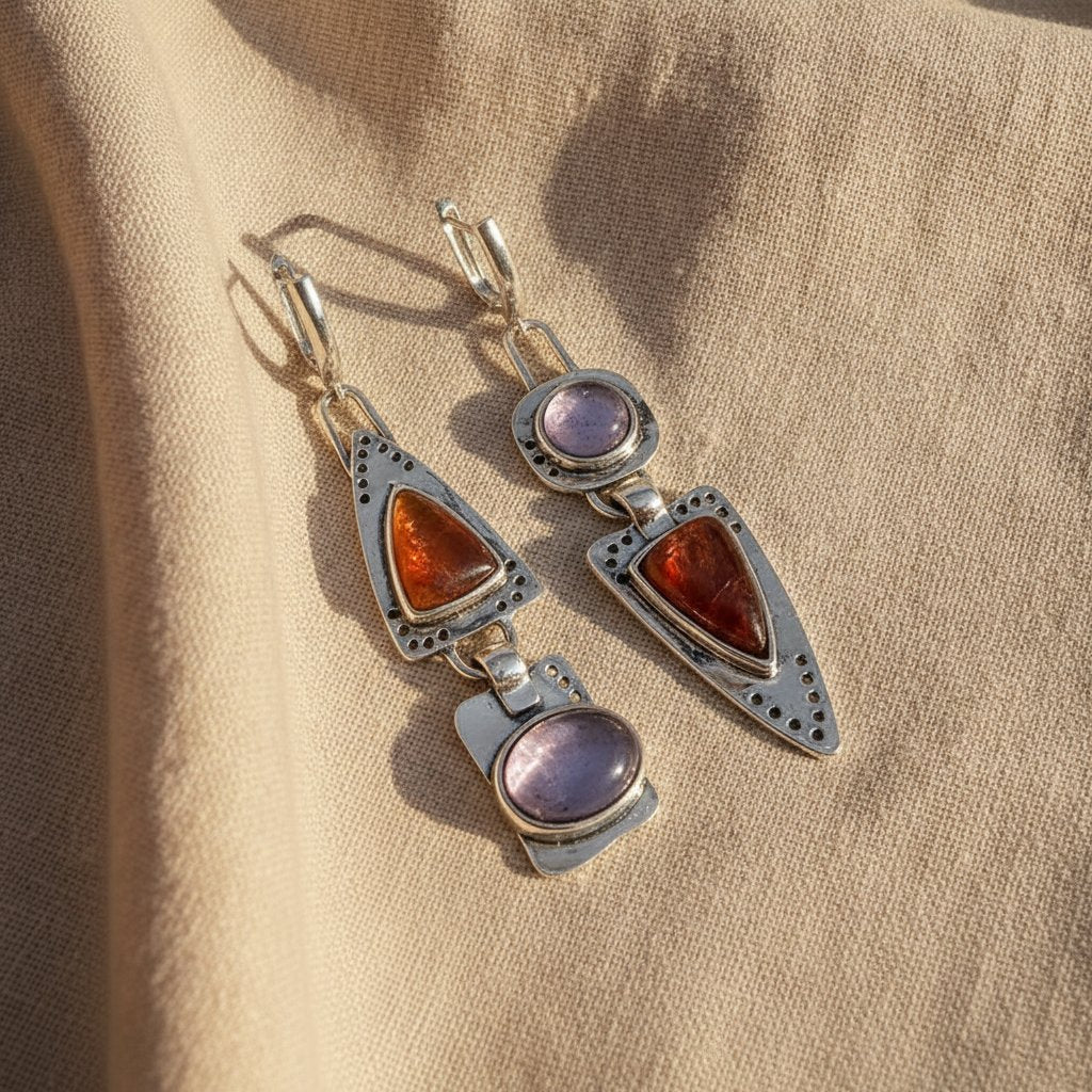 Celestine Crystal Earrings