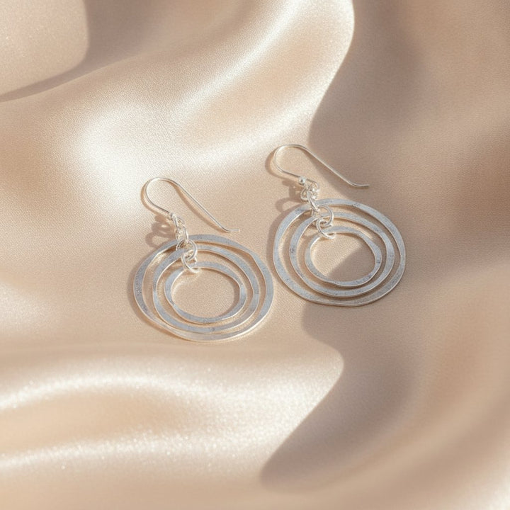 Celestine Silver Earrings