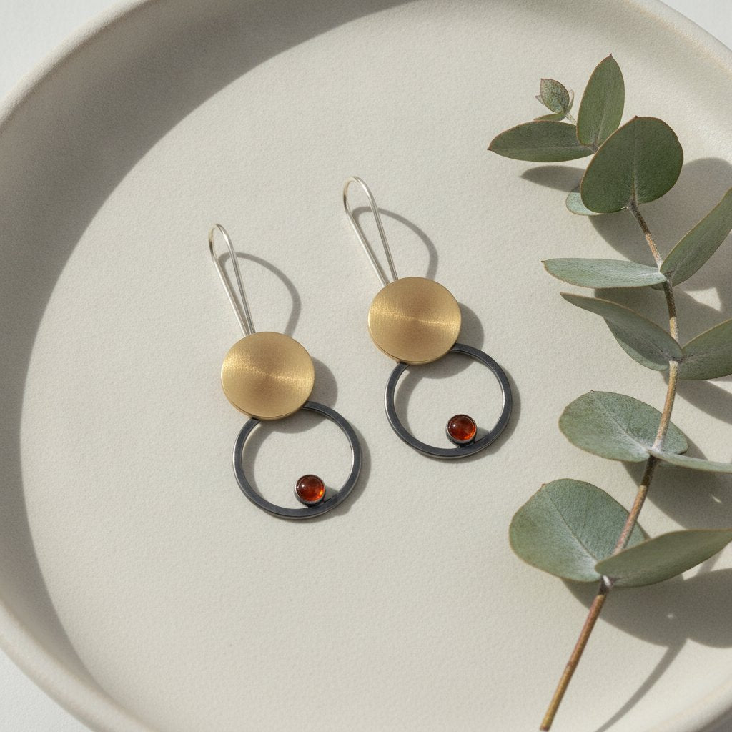 Celestine Gold Earrings