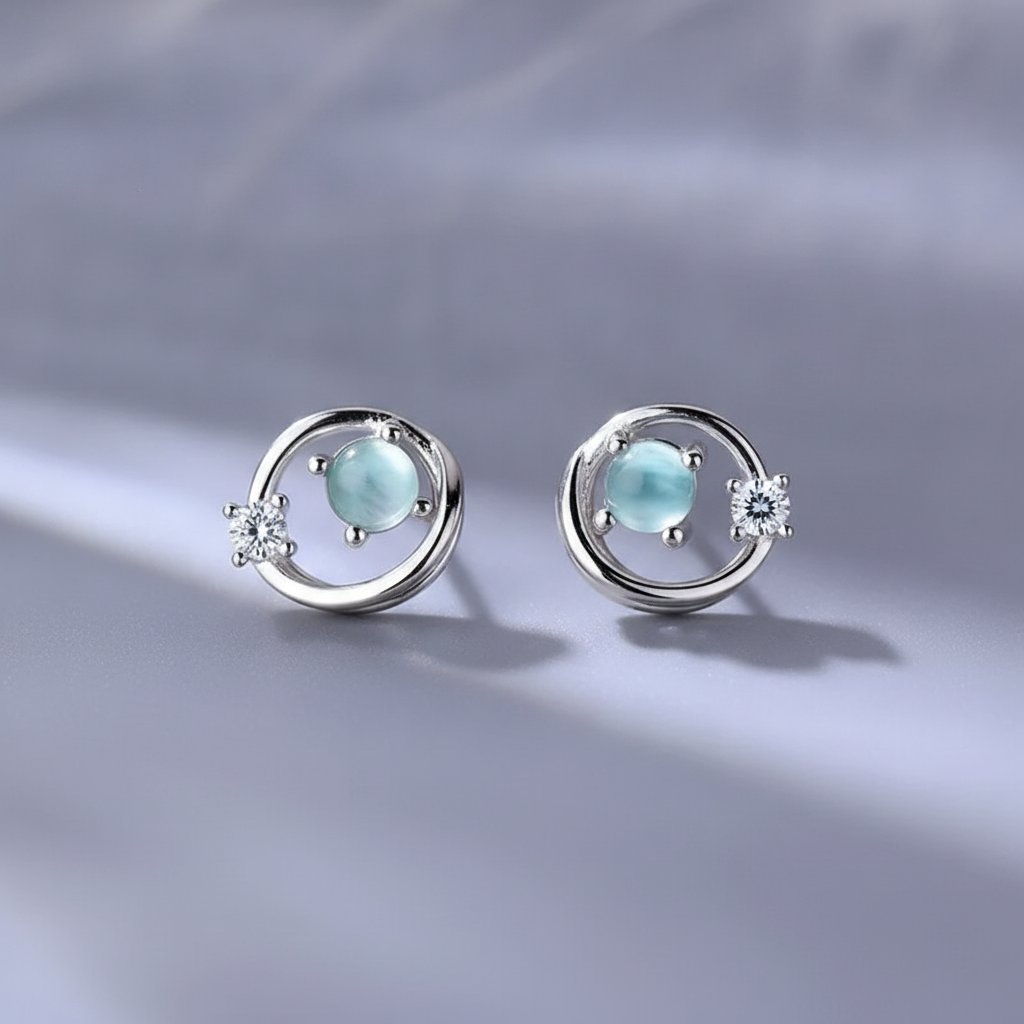 Celestine Crystal Earrings