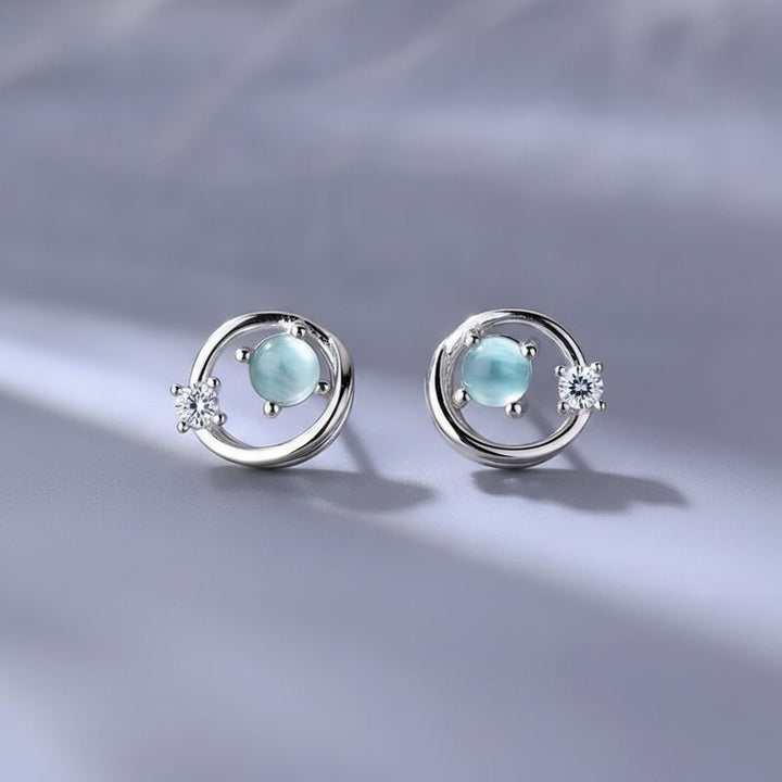 Celestine Crystal Earrings