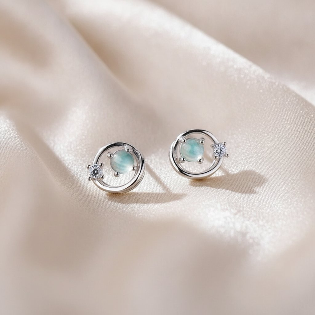 Celestine Crystal Earrings