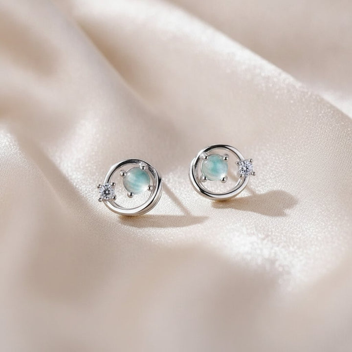 Celestine Crystal Earrings