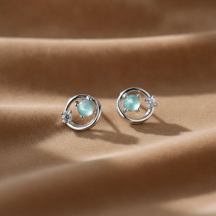 Celestine Crystal Earrings