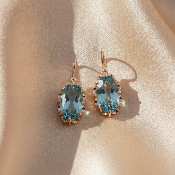 Celestine Crystal Earrings