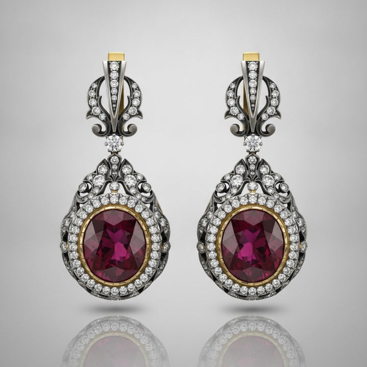 Celestine Crystal Earrings
