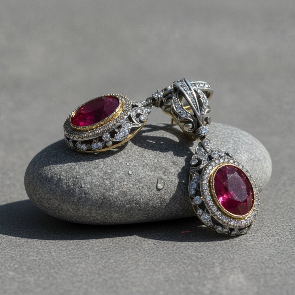 Celestine Crystal Earrings