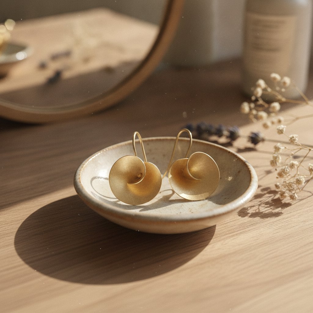 Celestine Gold Earrings