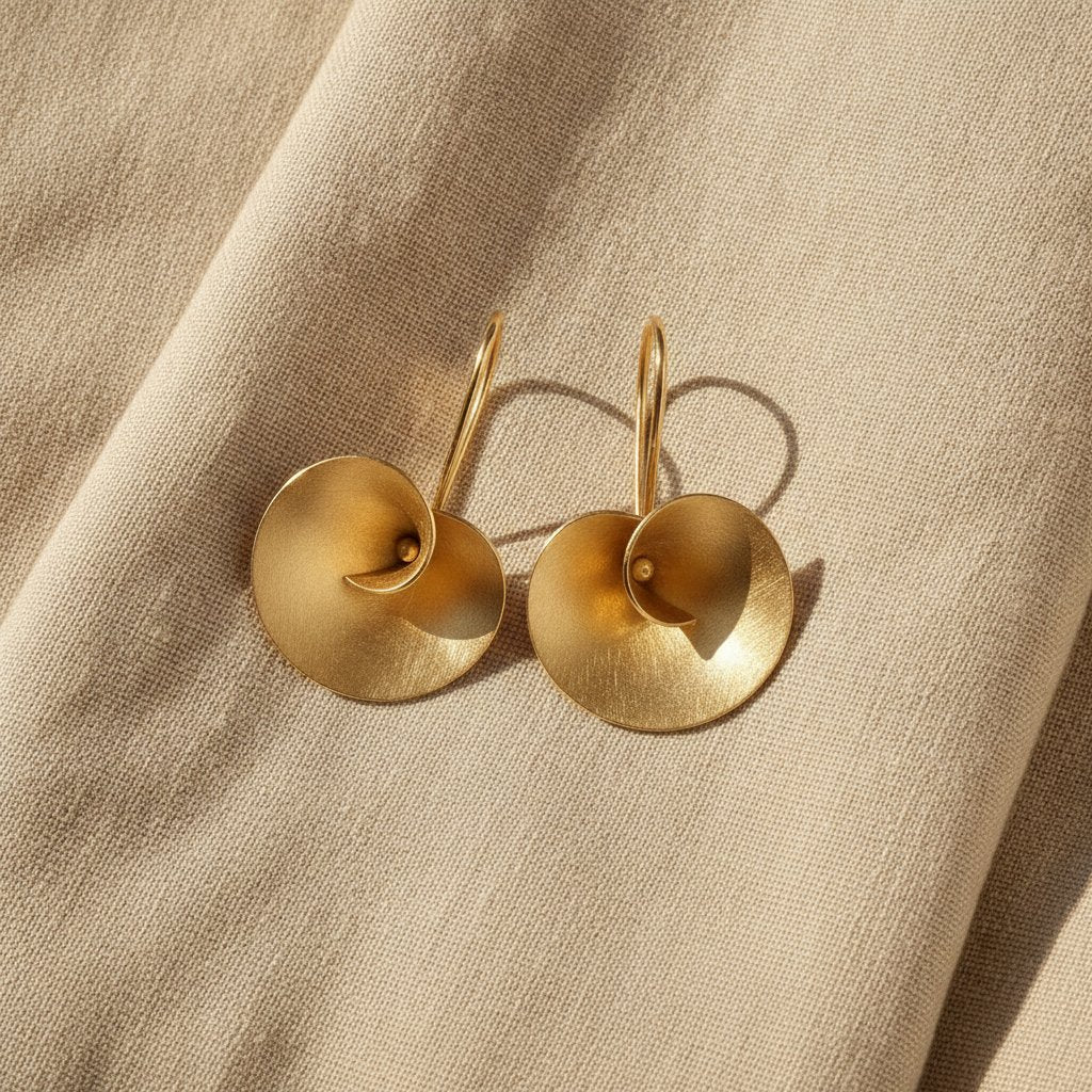 Celestine Gold Earrings