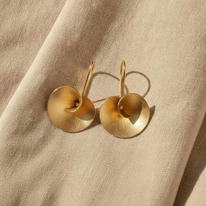Celestine Gold Earrings