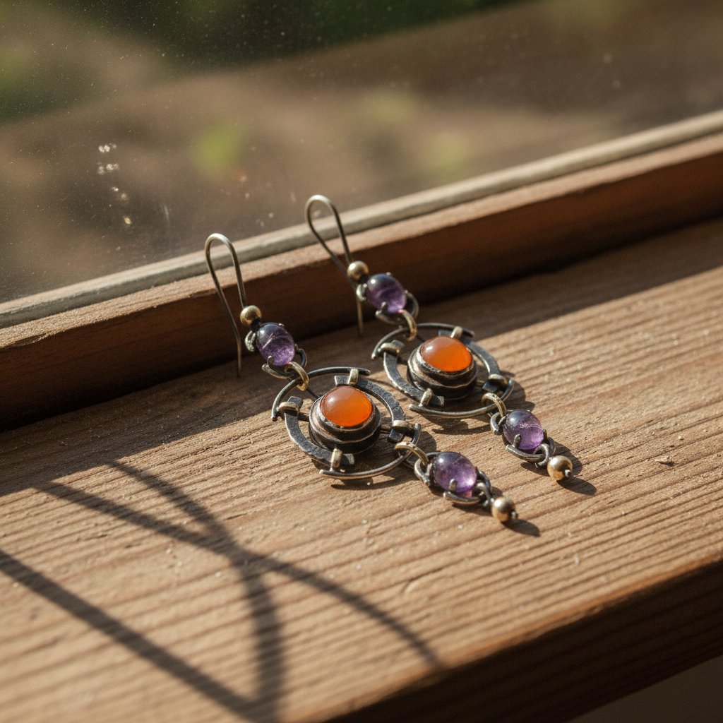 Celestine Crystal Earrings