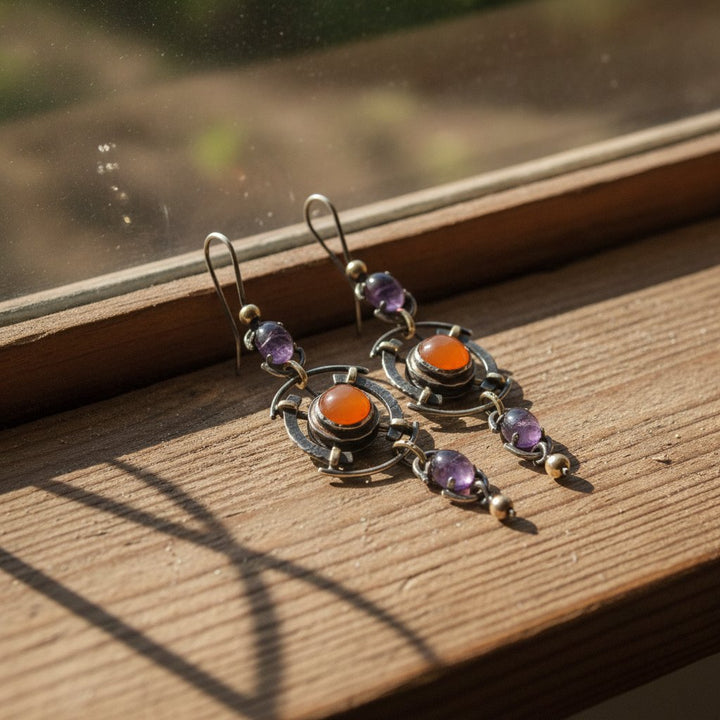 Celestine Crystal Earrings