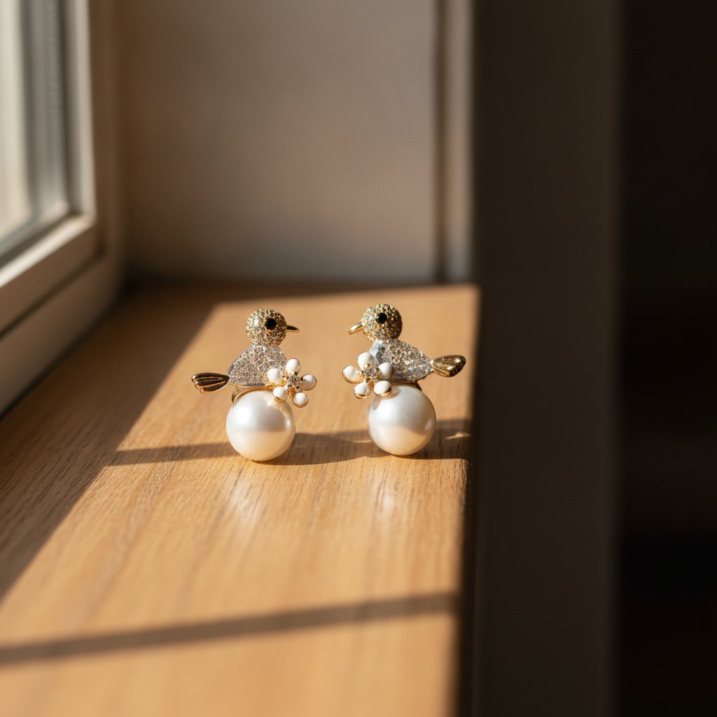 Odette Pearl Earrings