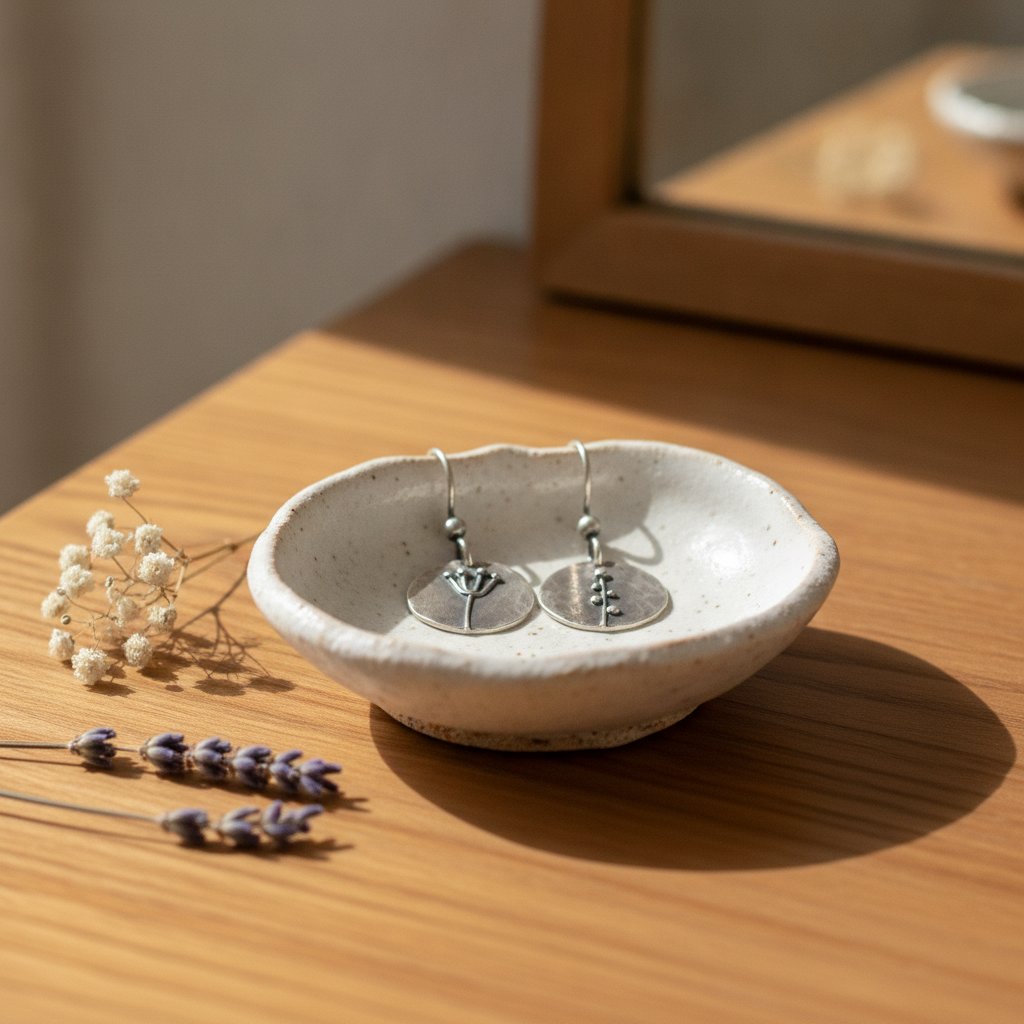 Odette Silver Earrings