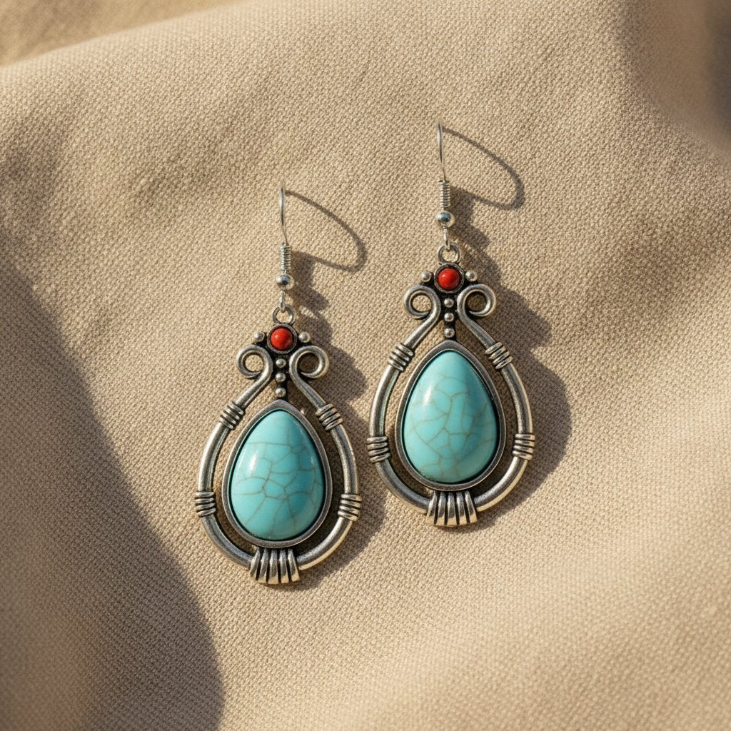 Zelie Opal Earrings