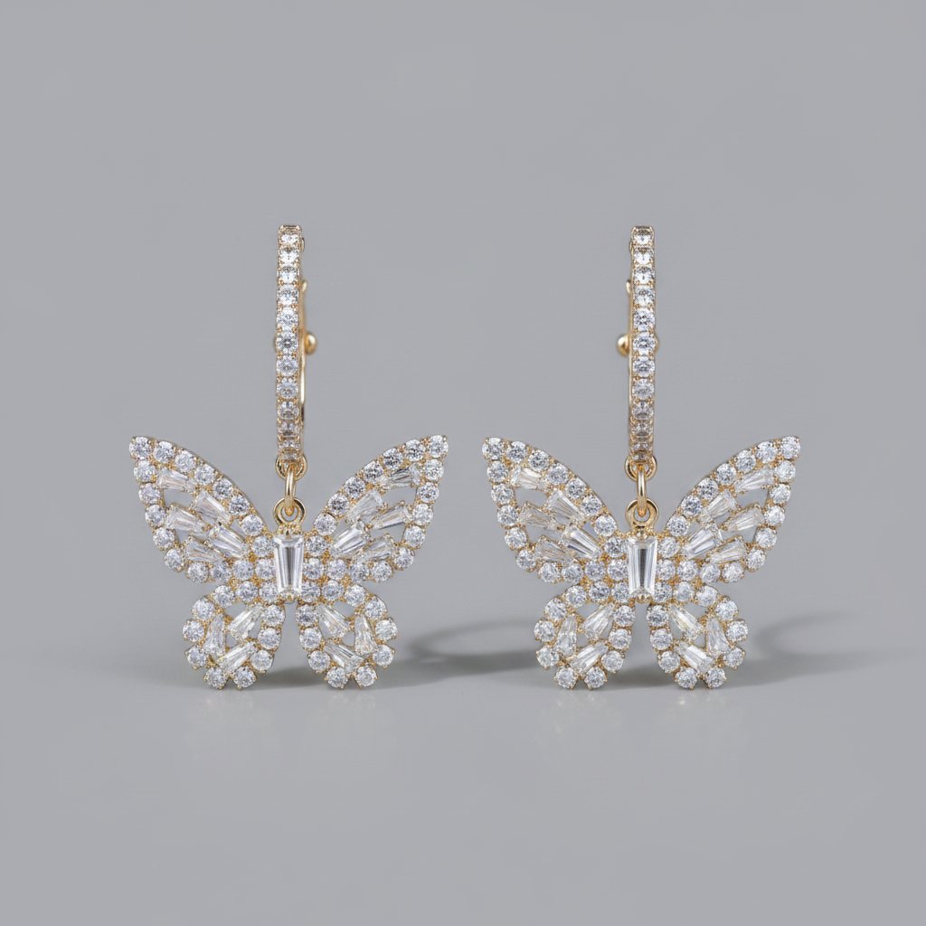 Nerine Zirconia Earrings