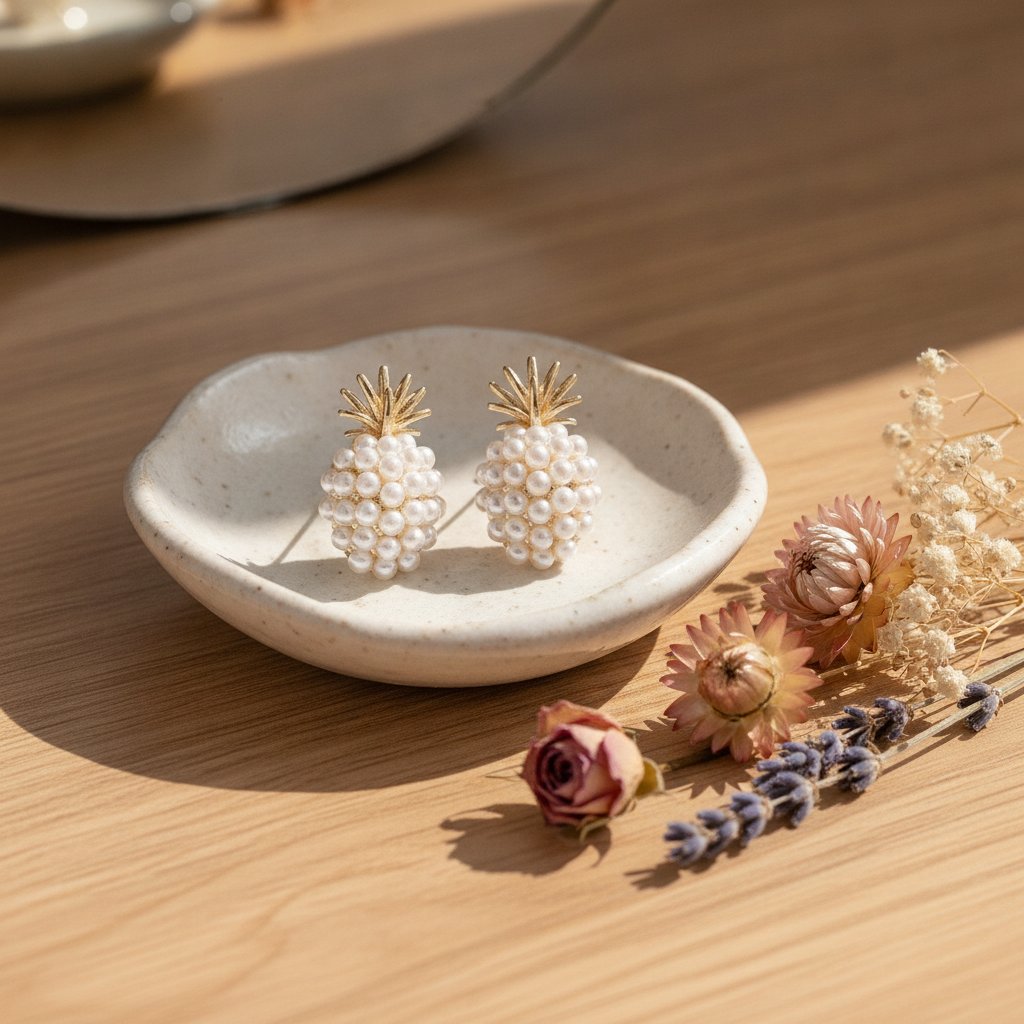 Nerine Pearl Earrings
