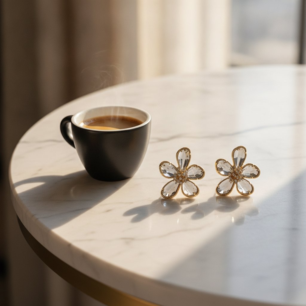 Nerine Zirconia Earrings