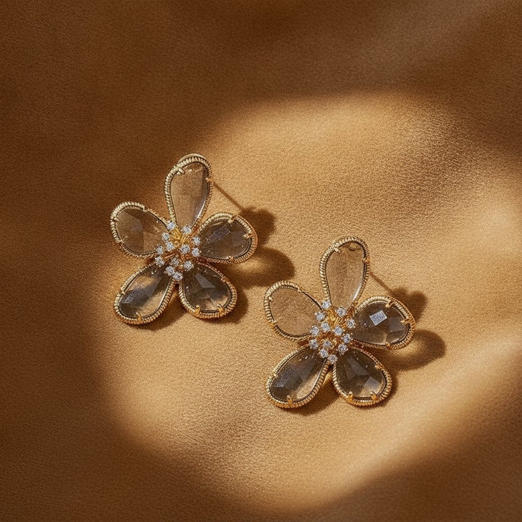 Nerine Zirconia Earrings
