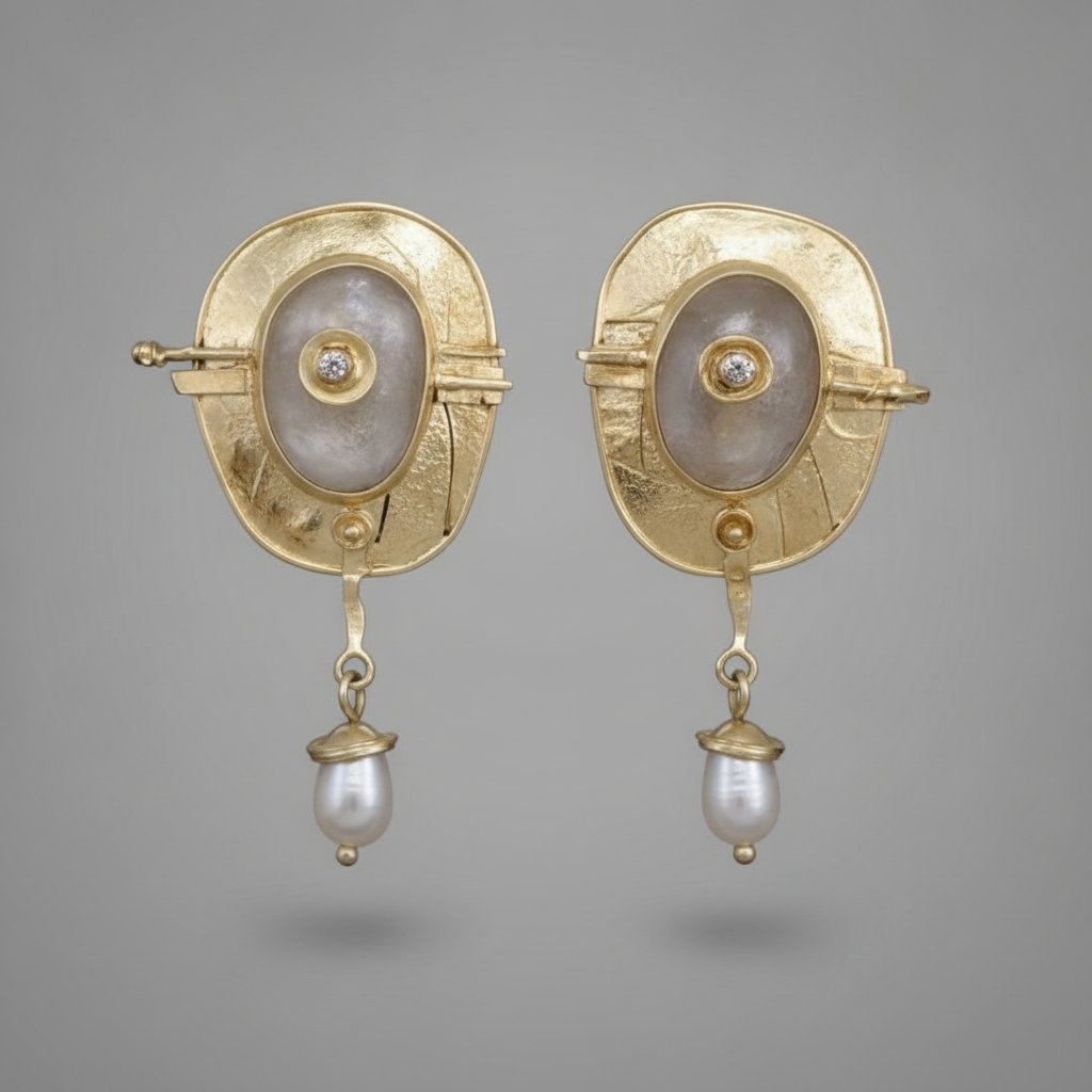 Nerine Pearl Earrings